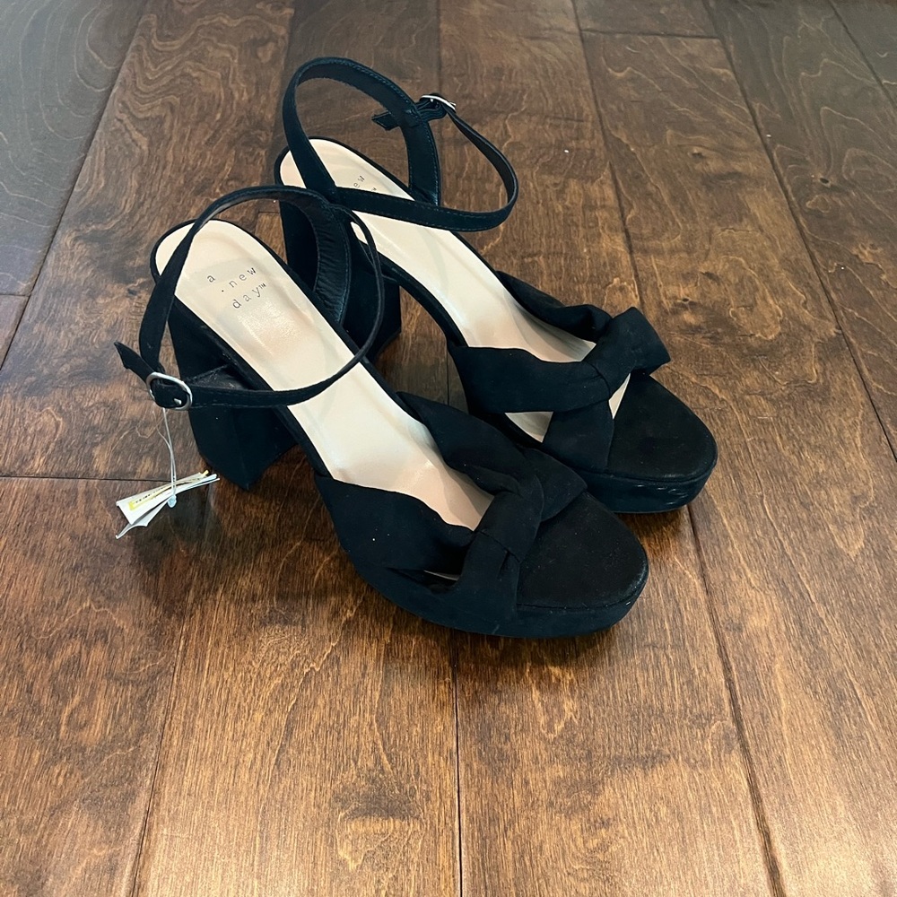 NWT A•new• day Riah Platform Heel Size 10 - Picture 7 of 9